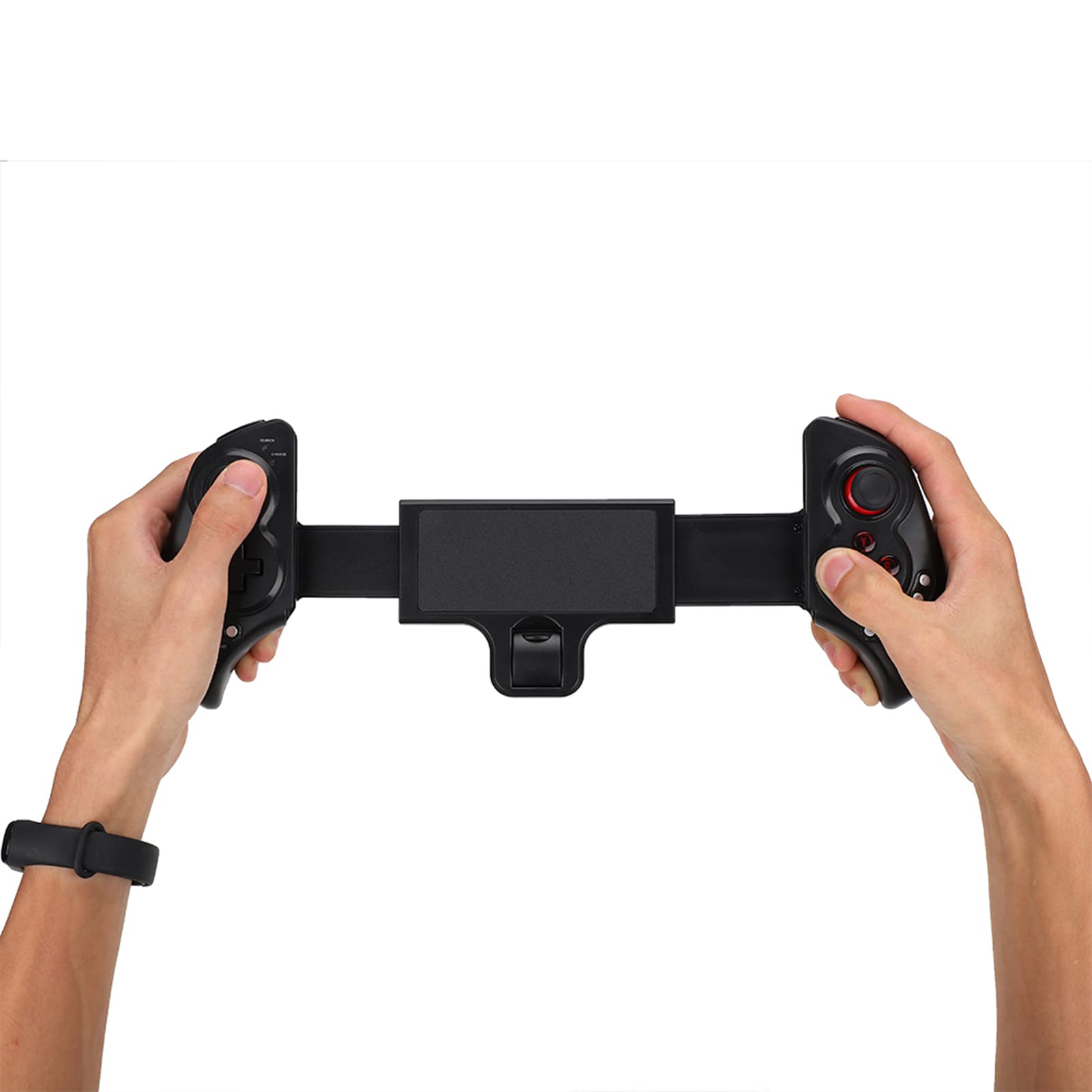 Controller di gioco per cellulare, controller di gioco per gamepad Bluetooth wireless flessibile per tablet PC, controllo riproduzione audio e video, controller di gamepad wireless