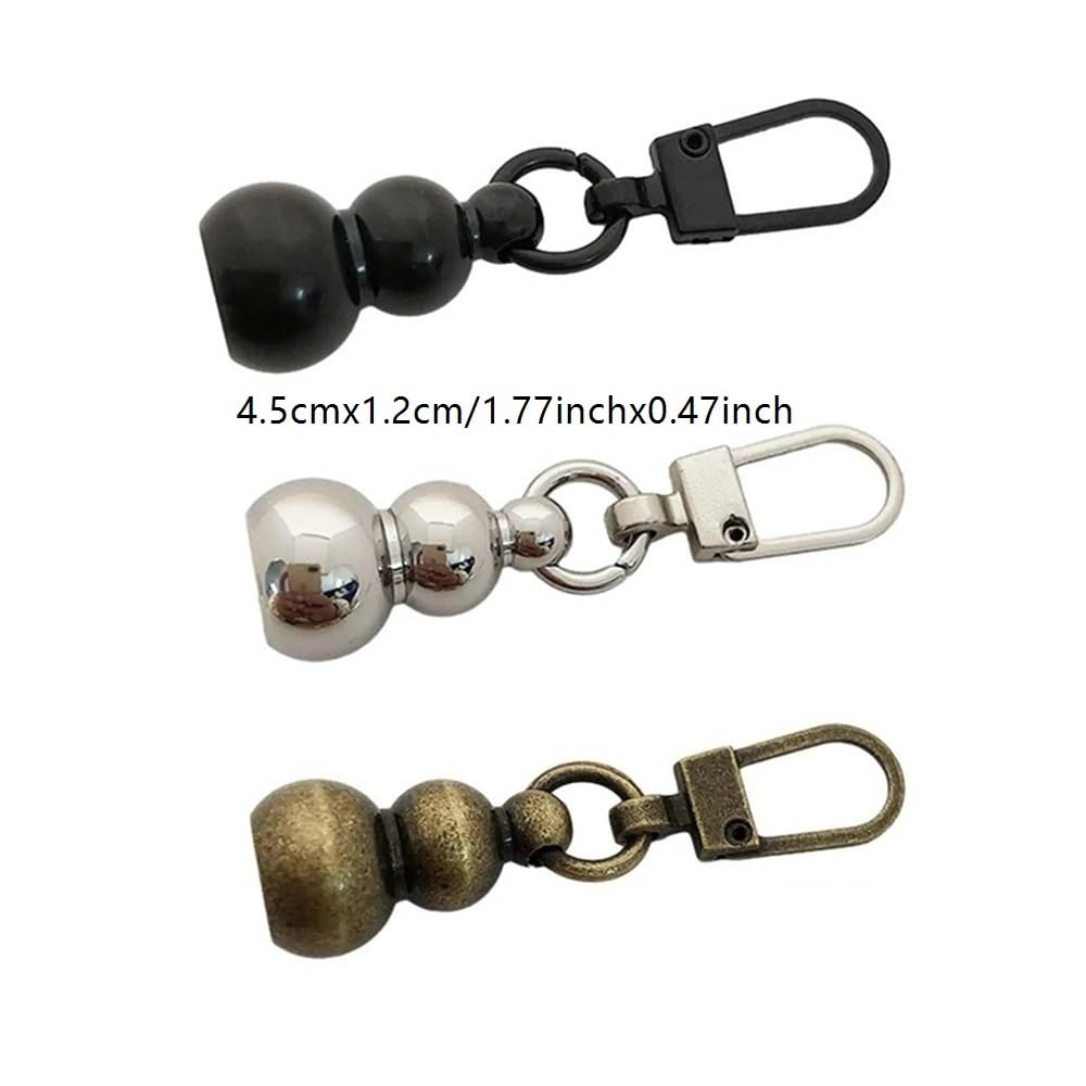 Tirador de cremallera de repuesto multifuncional, tirador de cremallera de repuesto, accesorio de tirador de cremallera universal, pequeño reparador de cremallera ajustable, tirador de cremallera comp