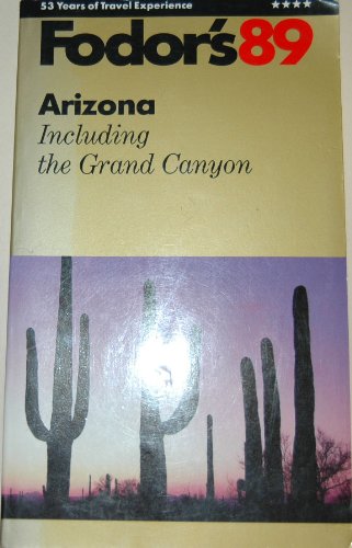Fodors-Arizona '89 0679015965 Book Cover