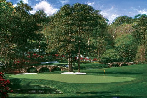Brewster Round The World 259-74042 Pre-Pasted Wall Mural Golf Scene, 96-Inch Height x 72-Inch Width