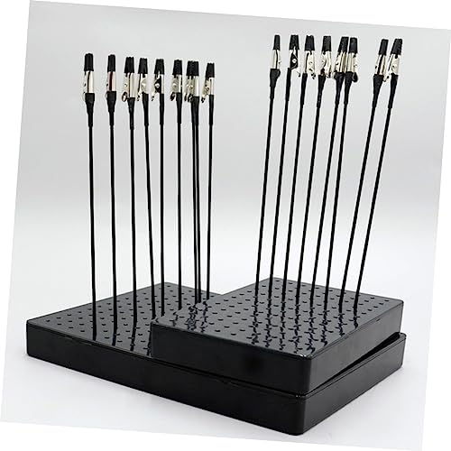 Soporte para clips de con pinzas para modelismo SHINEOFI base de secado para figuras 4