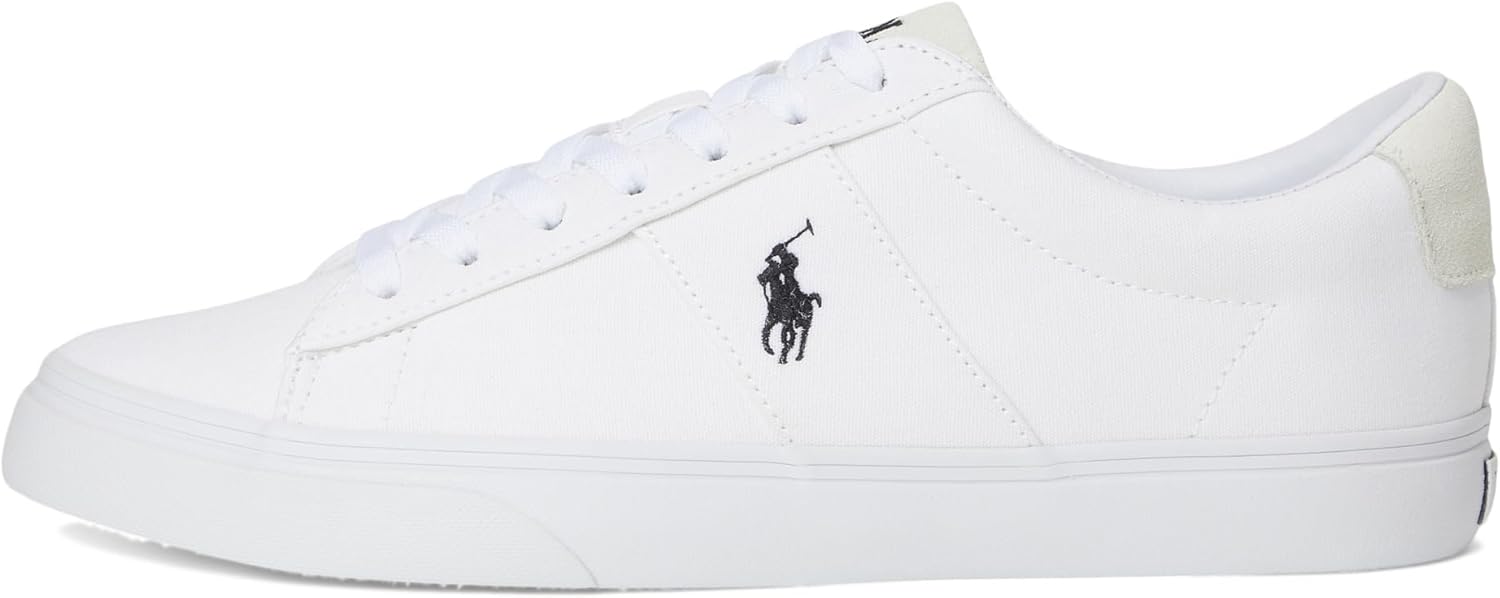 Polo Ralph Lauren Mens Sayer Canvas Low-top Sneakers - Image 14
