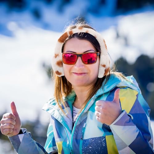 Plush Ear Warmers for Men Women Foldable Soft Ear Muffs for Cold Weather for Outdoor Activities4