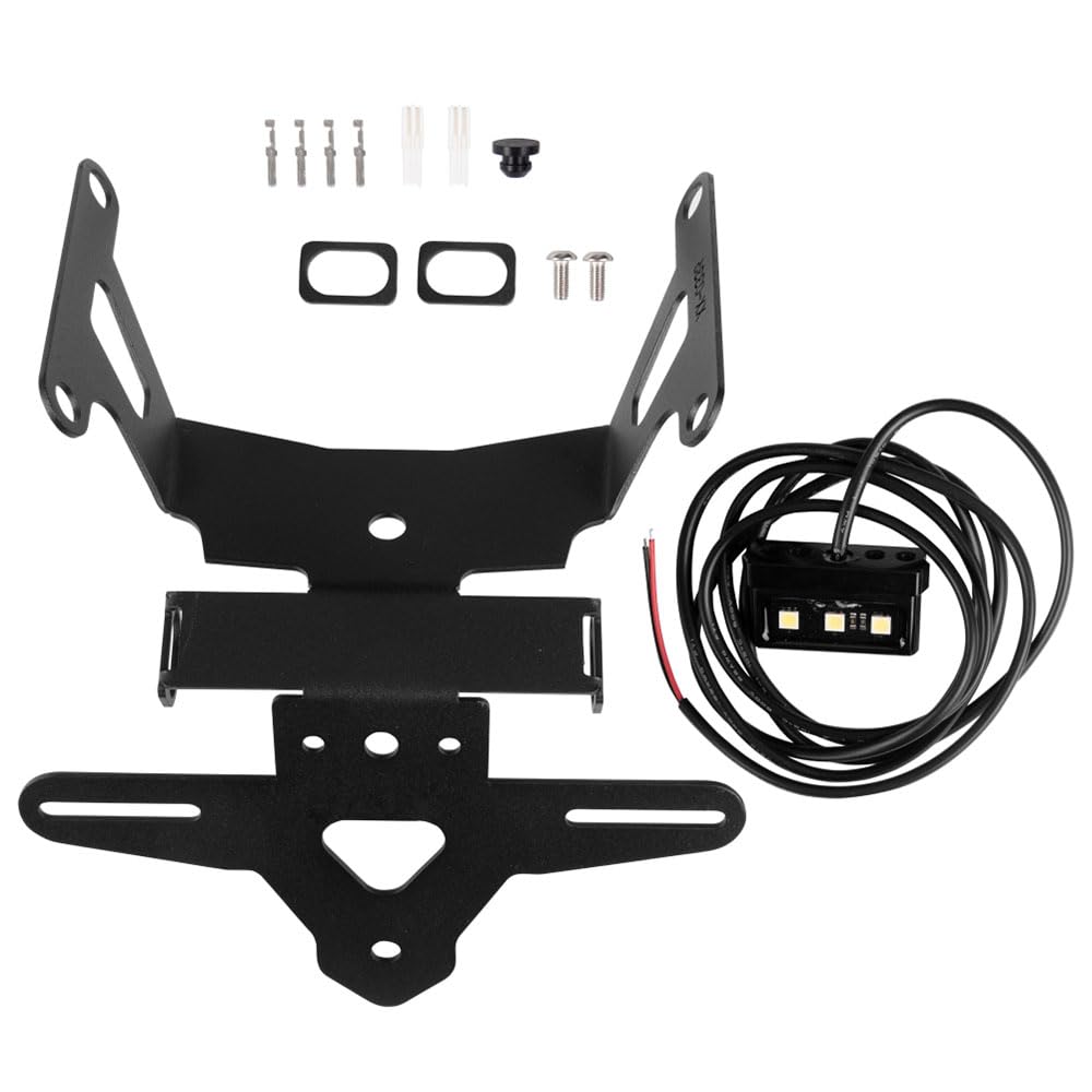 MHYSA Motorrad Kurzes Kennzeichenhalter Halterung kompatibel mit für Honda CB650R CBR650 CBR 650R 2019-2023,2021-2023