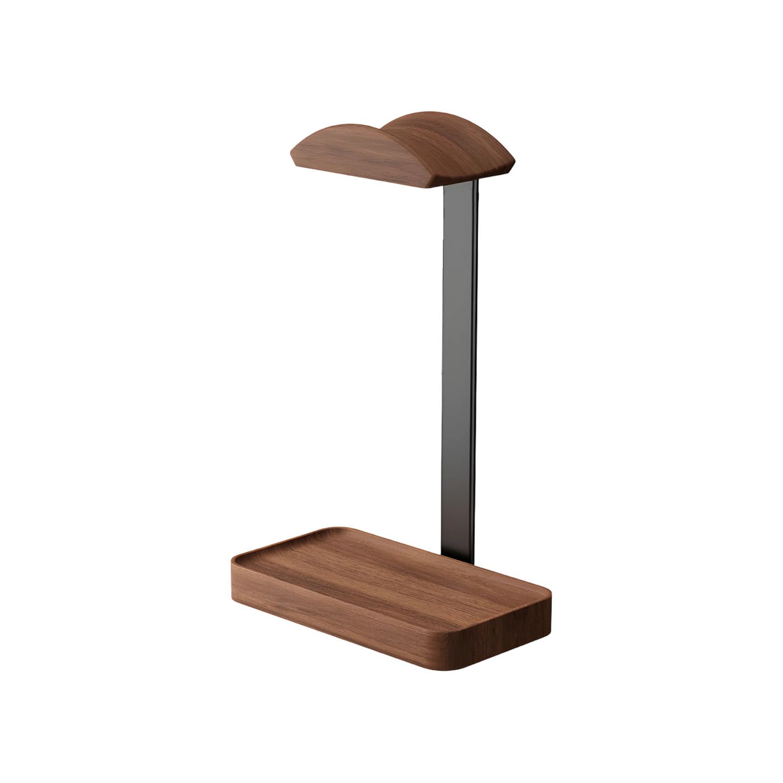 Soporte de madera para auriculares e integrar orden y diseño natural en tu oficina
