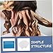 WOFASHPURET Hair Perming Supplies 600 Sheets Perm Paper Home Perm Kit Wrap Paper for Hair Salon Stylist Tool Ultra Thin