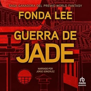 Diseño de la portada del título Guerra de jade