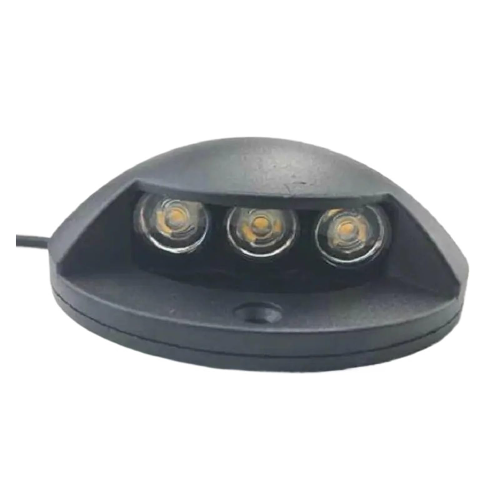 ERETYRET LED Floor Decking Lights 6W Underground Lighting IP67 Waterproof Buried Lamps Bright Energy Efficient(Red,AC12V)