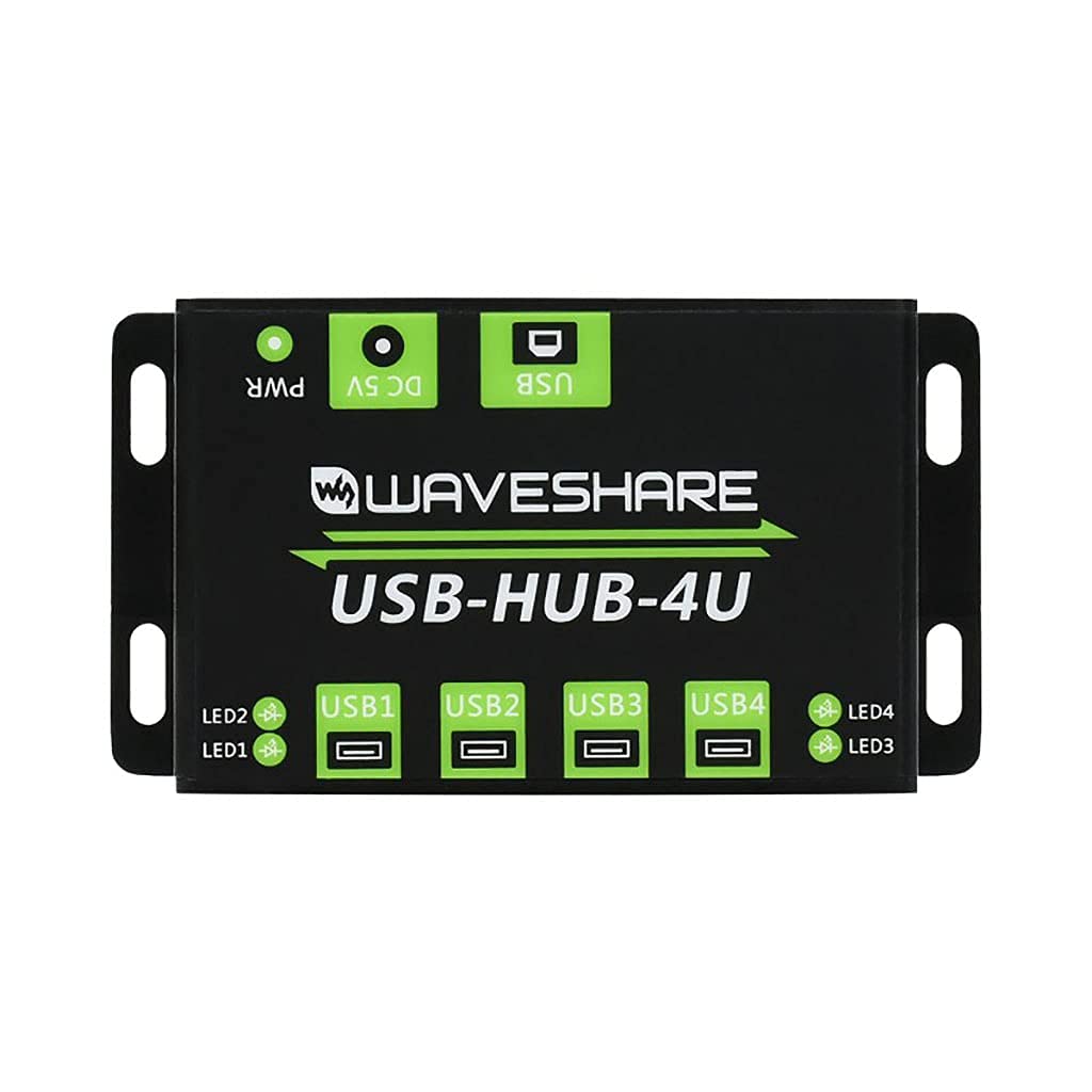 Hub USB 2.0 – 4 Ports, Plug & Play, Noir – Compatible Windows, Mac, Linux – Transfert Jusqu’à 4,8 Gbps - 7