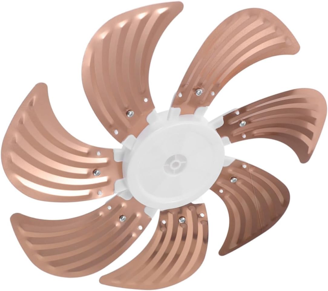 Universal for Fan Inch Blade Replacement Aluminum 18 Pedestal Floor Fans | Golden Finish, Silent Operation, Easy Installation, Home and Industrial Use