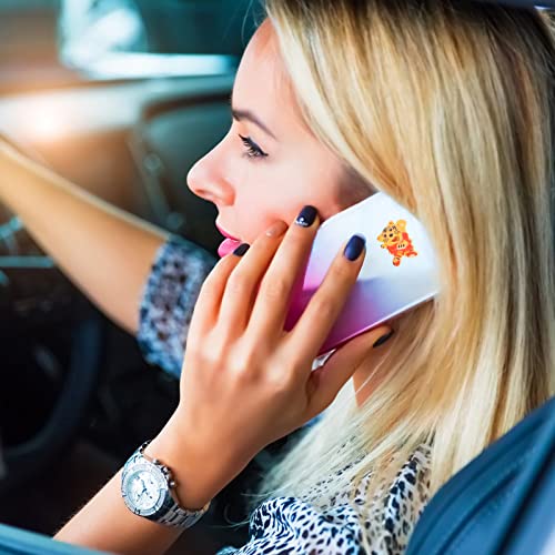 PRETYZOOM 50 peças de adesivos de telefone em estilo chinês com design do ano do tigre