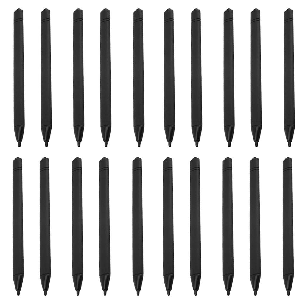 UJEAVETTE 20x Replacement Stylus for LCD Writing Tablet Drawing Memo Board Accessory