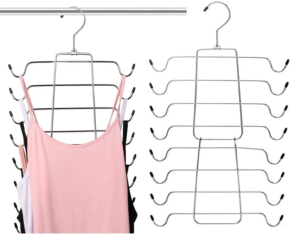 ZEDODIER Tank-Top & BH Kleiderbügel – Platzsparend, Faltbar, Hält Bis Zu 16 Teile
