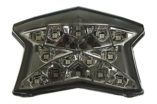 Amazon | Motodynamic 一体型シーケンシャルLEDテールライト スモーク