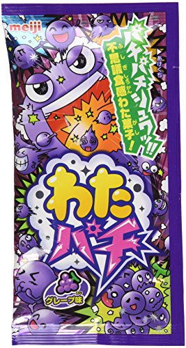 Meiji Watapachi Japanese Cotton Candy Grape Taste (1 pieces)