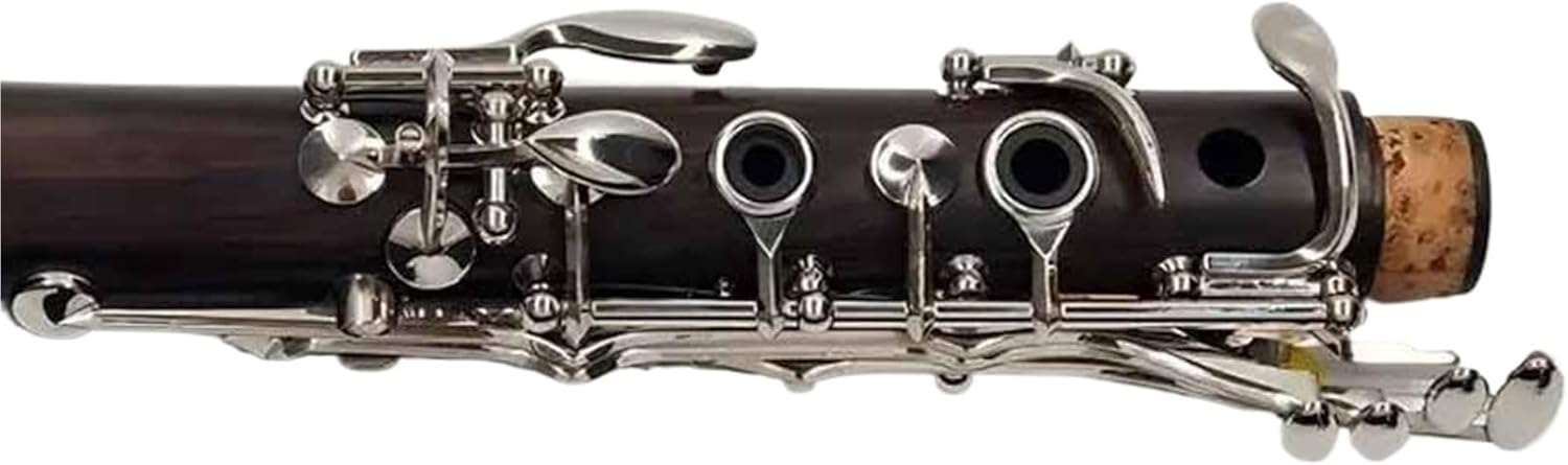 Professional Ebony Clarinet Bb 17 Keys Grenadilla