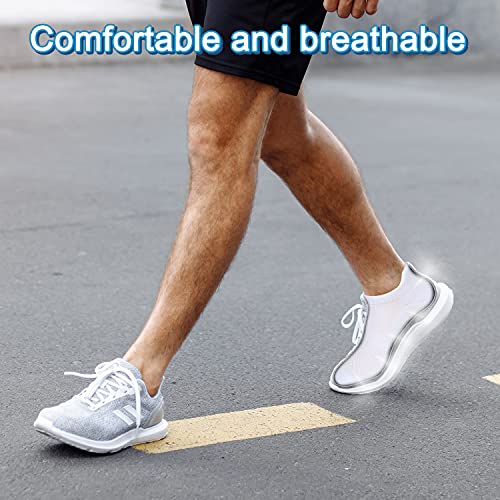 Running Socks Thick Cushion Cotton Socks Soft Sweat-Wicking Athletic Socks Sports&Work For Men Women Teenagers #TOP5