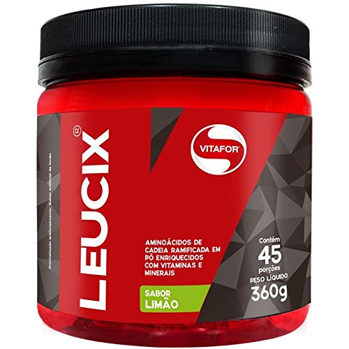 Kit 2 Leucix Leucina Vitafor 360g Limão