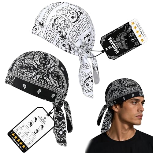 Image of Cooling Skull Cap Helmet Liner, Breathable Elastic Bandana Cooling Headscarf Cap for Men Women