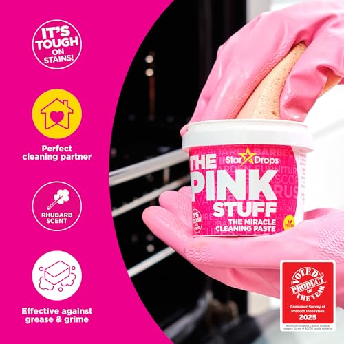 Stardrops The Pink Stuff Miracle Cleaning Paste – All Purpose Cleaner for Kitchens, Bathrooms & More