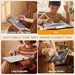 Stylus (10 Pcs), 2-in-1 Stylus Pen for Touch Screen, High Precision and Sensitivity, Suitable for iPad/iPhone/Samsung/Android Smartphone and Tablets, Compatible with All Touch Screen - Image 5