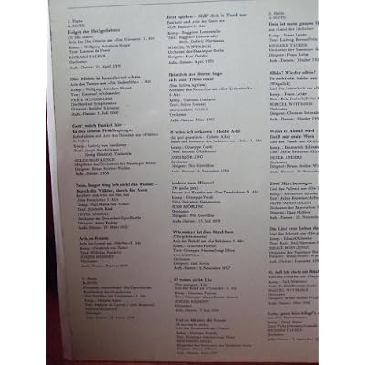 Peter Anders, Jussi Bj&ouml;rling, Richard Tauber, Fritz Wunderlich, Joseph Schmidt.. / Vinyl record