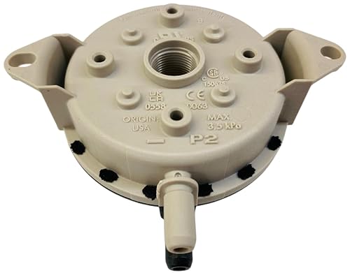 Miniatura 5 de SUPCO NS2000031 Interruptor de presión universal, 100, 000 ciclos, 14 "W.C, -40 grados F a 190 grados F