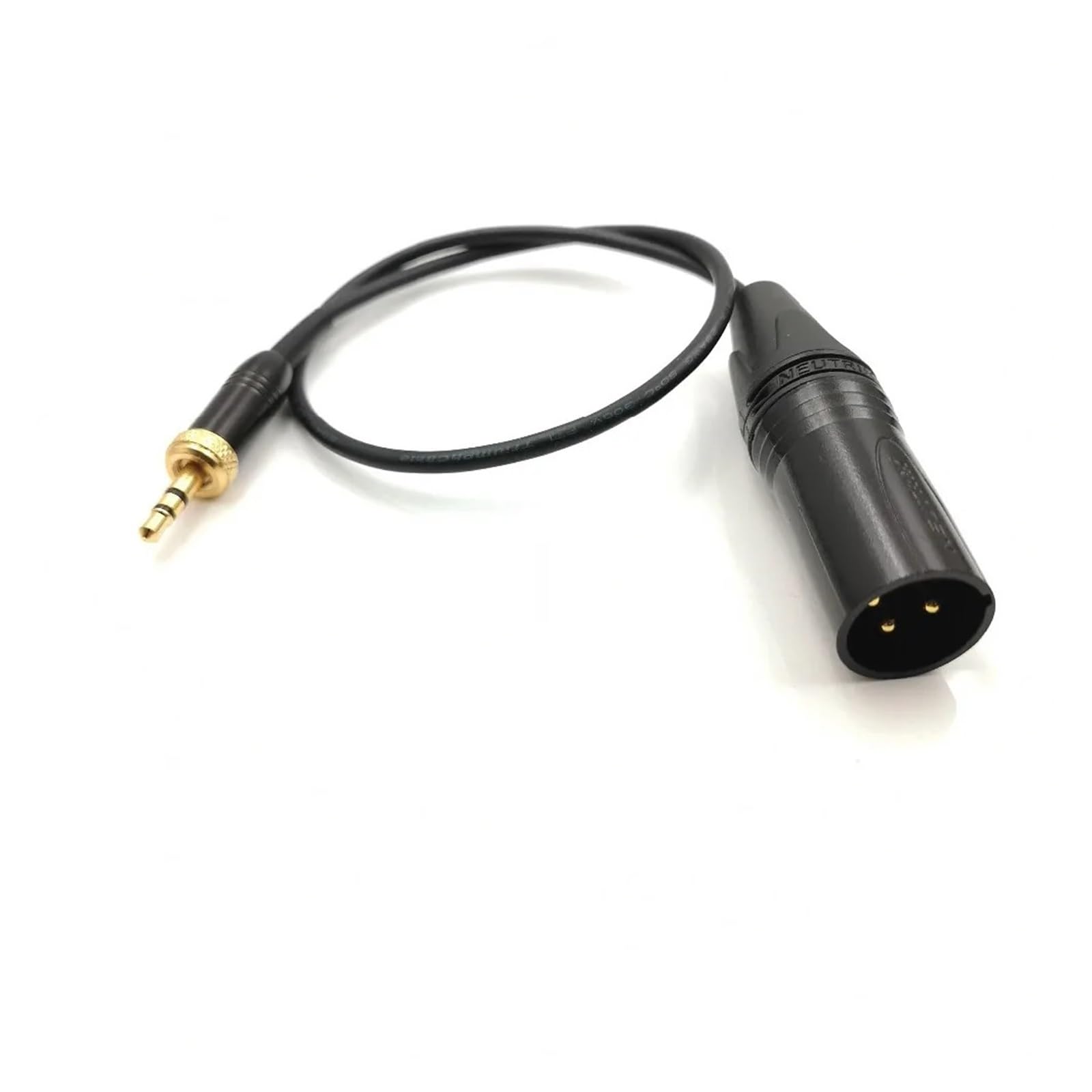 3,5 mm a NEUT ~ IK XLR femmina a 3 pin per fotocamera D11 Cavo audio/linea di conversione audio (XLR maschio, 30 cm)