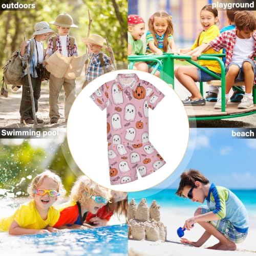 Image of Boccsty Ice Cream Drip Boy Summer Shorts Sets Hawaiian Toddler Boys T-Shirt & Pants 2 Pcs 3T-10T