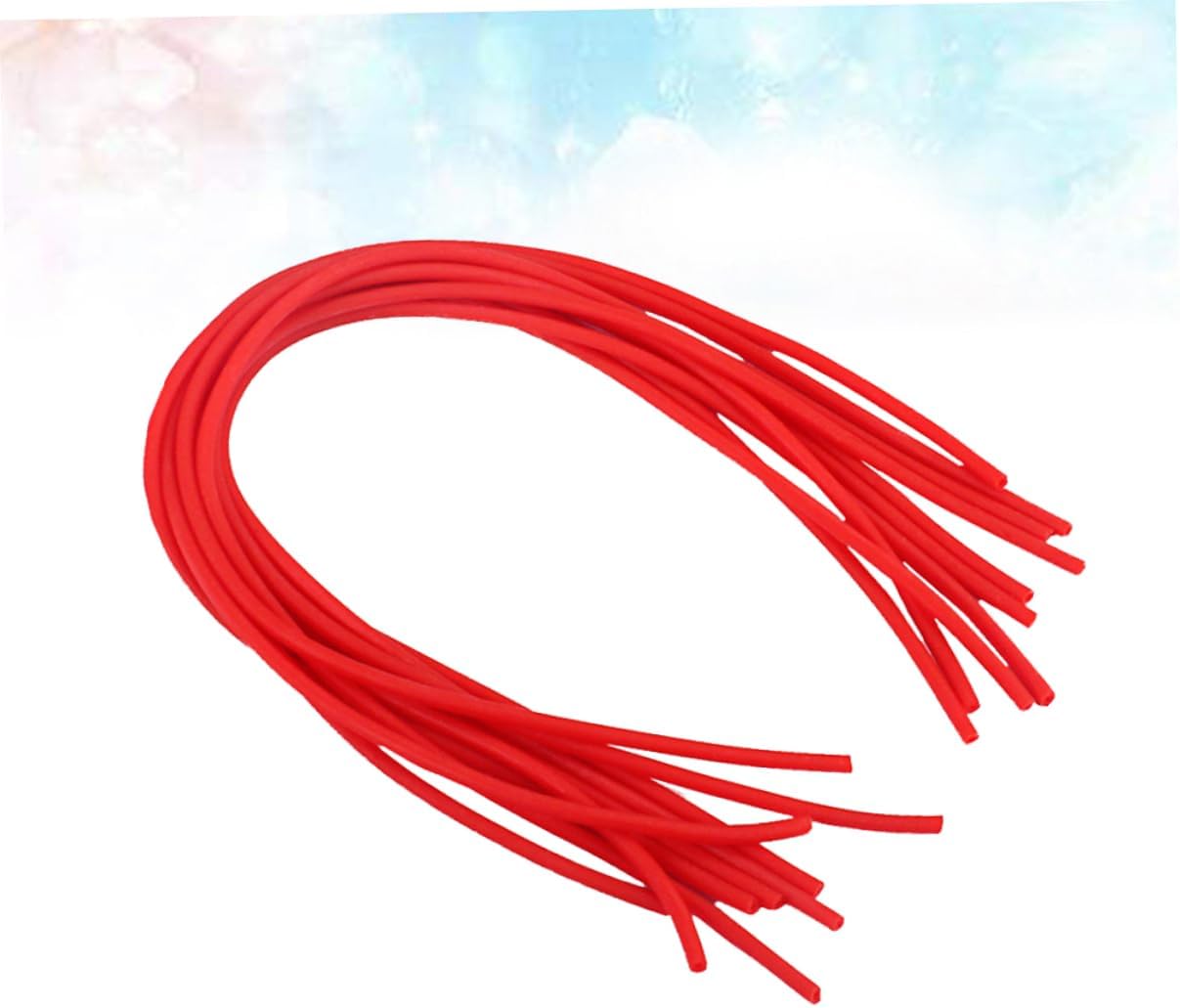 Professional Performance 10pcs Red Tube Leather Cover for Dulcimer Instrument