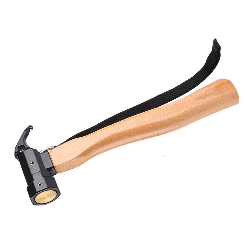 Garra de Martillo, Martillo de uñas Multifuncional de Acero al Carbono con Mango de Madera, Herramientas de reparación Manual