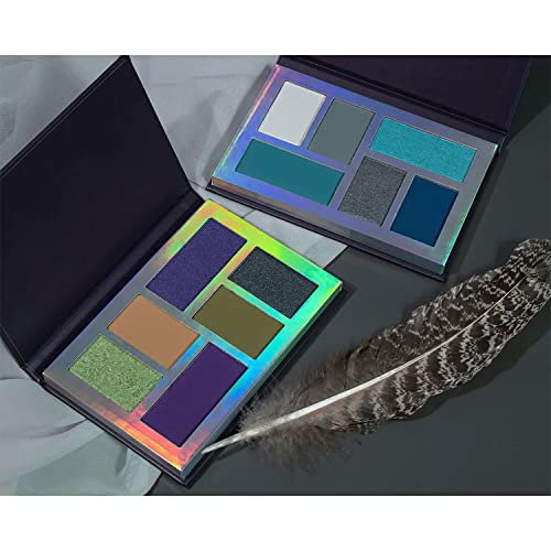 Profusion Cosmetics Multi-Finish 6-Shade Nightshade Palette, Creamy, Highly Pigmented, Long Lasting And Skin Friendly With Smooth Fine Texture Eyeshadow Cosmetics Set #TOP5