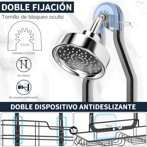 Lista de Estantes para ducha comprados en linea. 24 Imagen adicional