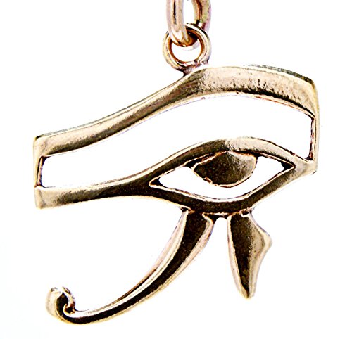 Kiss of Leather Pendentif il de Horus en bronze 7A