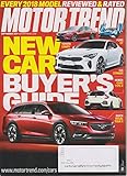 Motor Trend September 2017 New Car Buyer's Guide - Every 2018 Model Reviewed & Rated