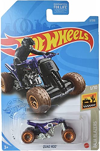Hot Wheels Quad Rod, [Purple] 2/250 Baja Blazers 1/10 - image 1