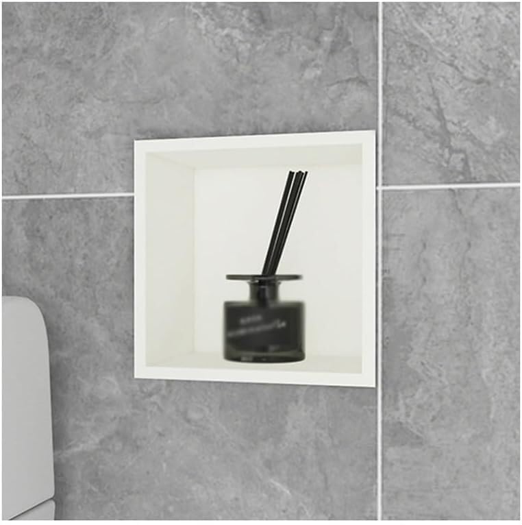 Étagère de douche en acier inoxydable pour rangement mural de salle de bain moderne