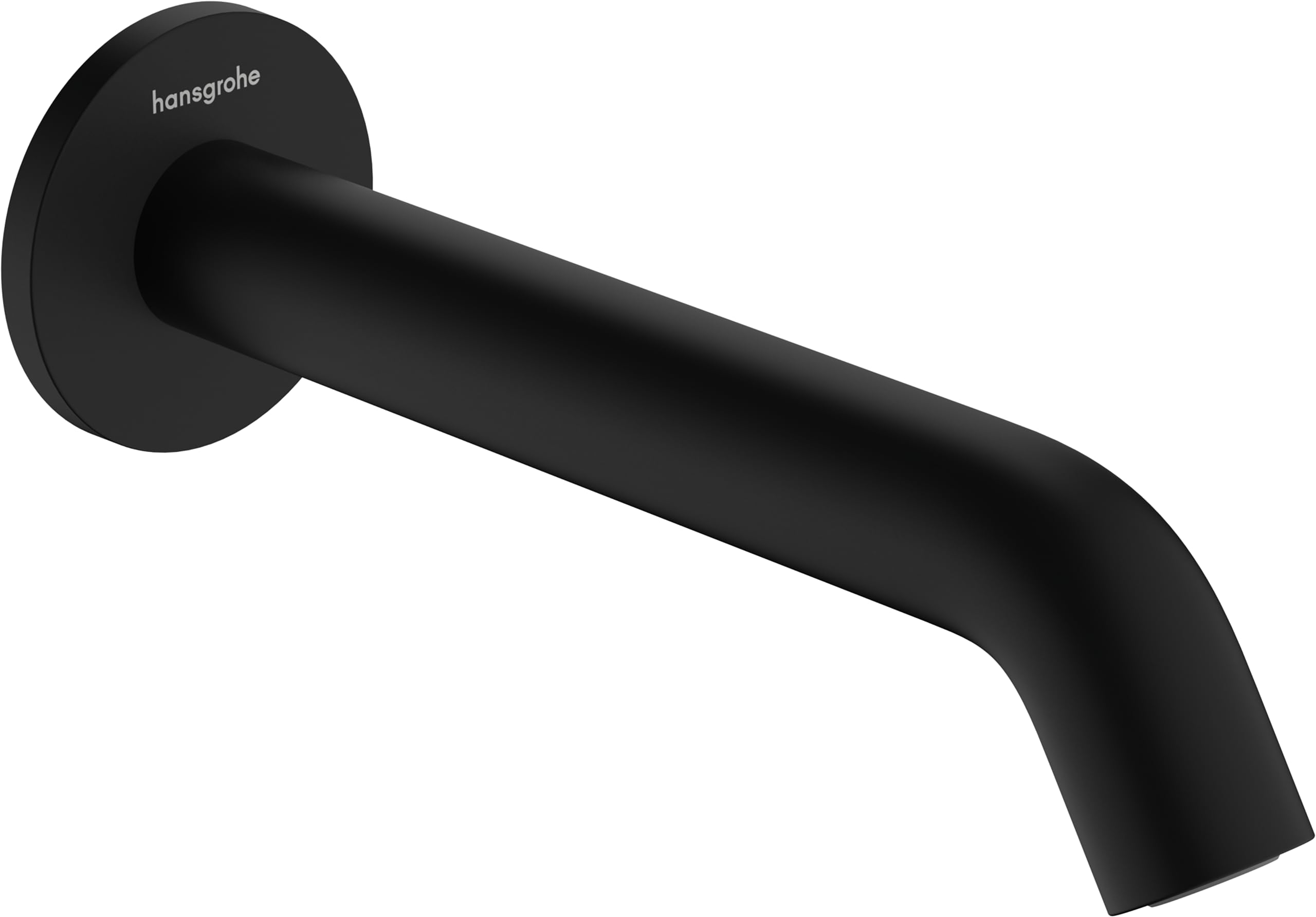 hansgrohe Tecturis S - Badewanneneinlauf, Wanneneinlauf 19,8cm, Badewannenarmatur, Mattschwarz
