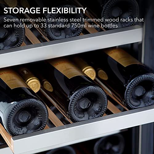 Stainless Steel Wine Cooler Refrigerator