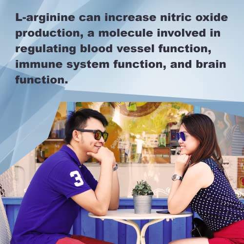 Lifelink L-Arginine | 500 Mg X 100 Capsules | Precursor To Nitric Oxide | Healthy Blood Flow, Heart Health | Gluten Free & Non-Gmo | Made In The Usa #TOP3