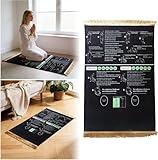 【Conception Bilingue Interactive】 Conçu pour une immersion totale ce tapis associe l'arabe et le français pour faciliter la compréhension de chaque prière. Les 36 touches sensitives permettent d'apprendre les 5 prières quotidiennes les douas et le wudu de manière ludique et éducative.