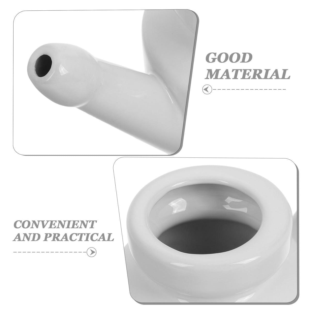 Healvian Lot de 2 marmites Neti en céramique pour le nez, le rinçage nasal, le rinçage nasal, bouteille de lavage du nez, bouteille de nettoyage nasal