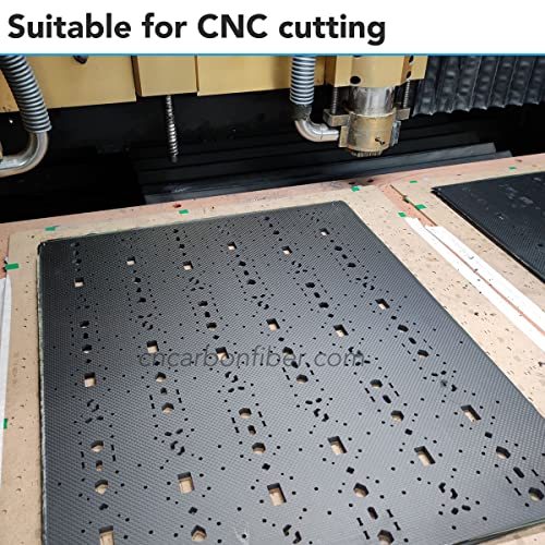 Cncarbonfiber CF-PLAIN20030020 2.0X200X300 Plain Matte Carbon Fiber Sheet,1.0 thumb #4