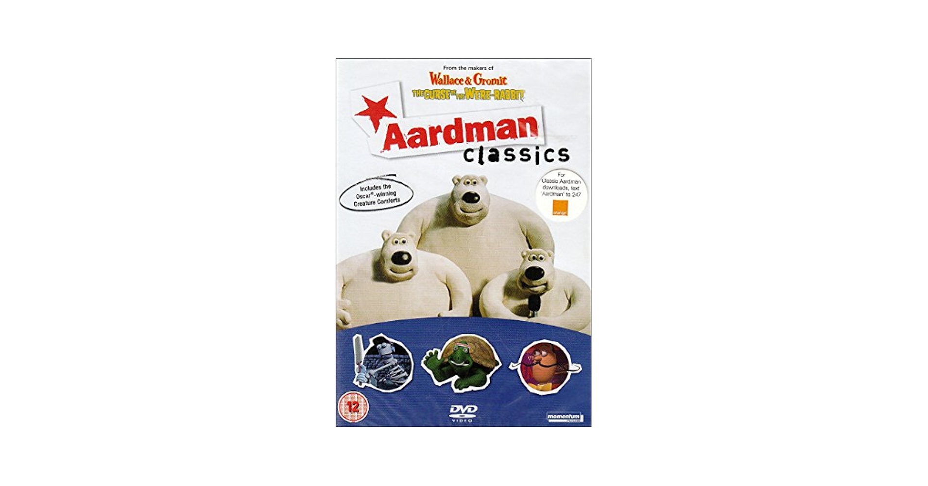 その他 Aardman collection [DVD] Aardman movies on DVD;3rd one FREE! stop-motion animation