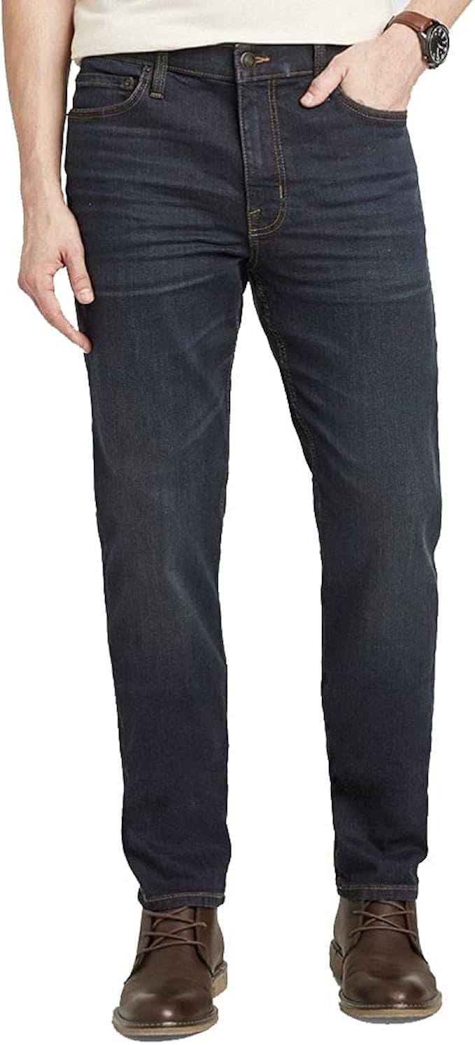 Goodfellow & Co Men's Slim Fit Total Flex Jeans (Indigo Blue, 34W x