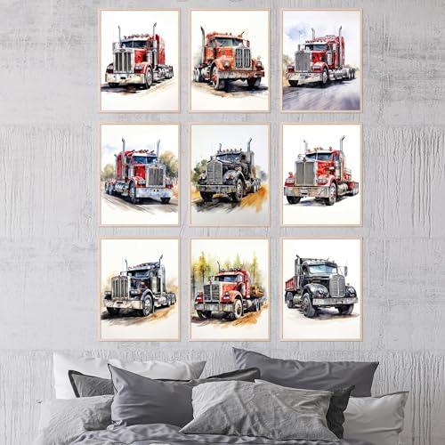 Décoration murale de camion pour chambre de garçon BigWig Prints posters - 3