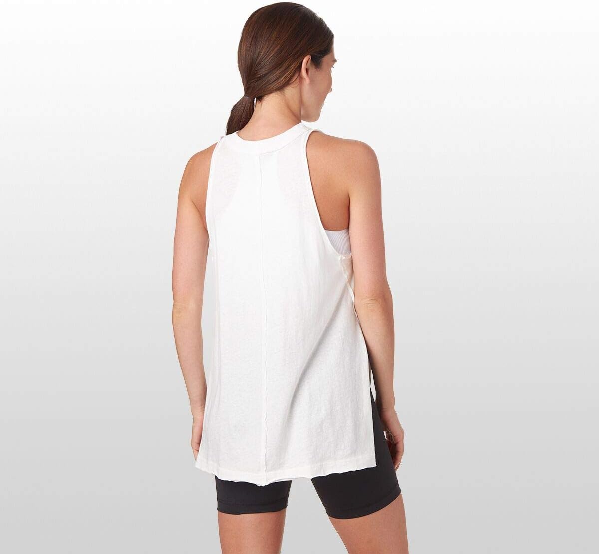 FP Movement Solid Fade with The Waves Tank White SM (Women's 4-6)