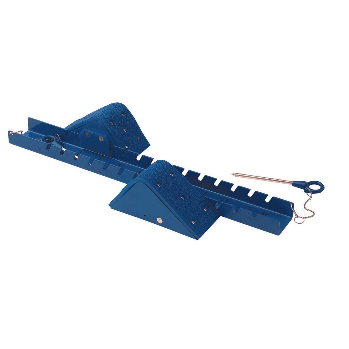 Visiodirect Starting Block Entrainement, Crémaillère en Acier zingué de 64 cm x 7 cm