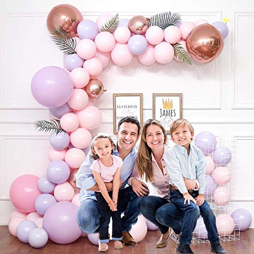 Image of 12 Rolls Balloon Arch Tape, 131.2 Feet Tape Strip with Holes, 400 Removable Dots for Party Decorations, Birthday, Wedding, Baby Shower, Christmas, Halloween, Thanksgiving