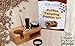 Espresso Tamping Station With Tools - 58mm - Includes Tamper, Distributor, Dosing Funnel & Brush - Wooden Coffee Tamper Station - Espresso Organizer & Portafilter Holder, Best Gift for Coffee Lovers